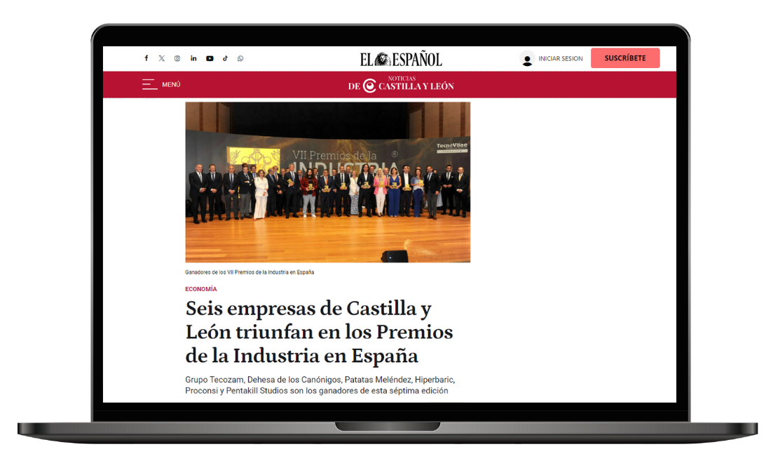 Gran repercusión mediática de los VII Premios de la Industria en España