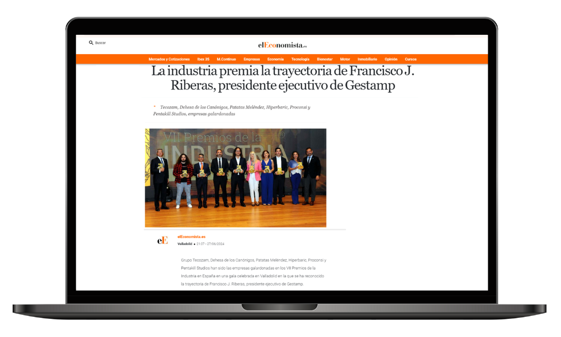 Gran repercusión mediática de los VII Premios de la Industria en España