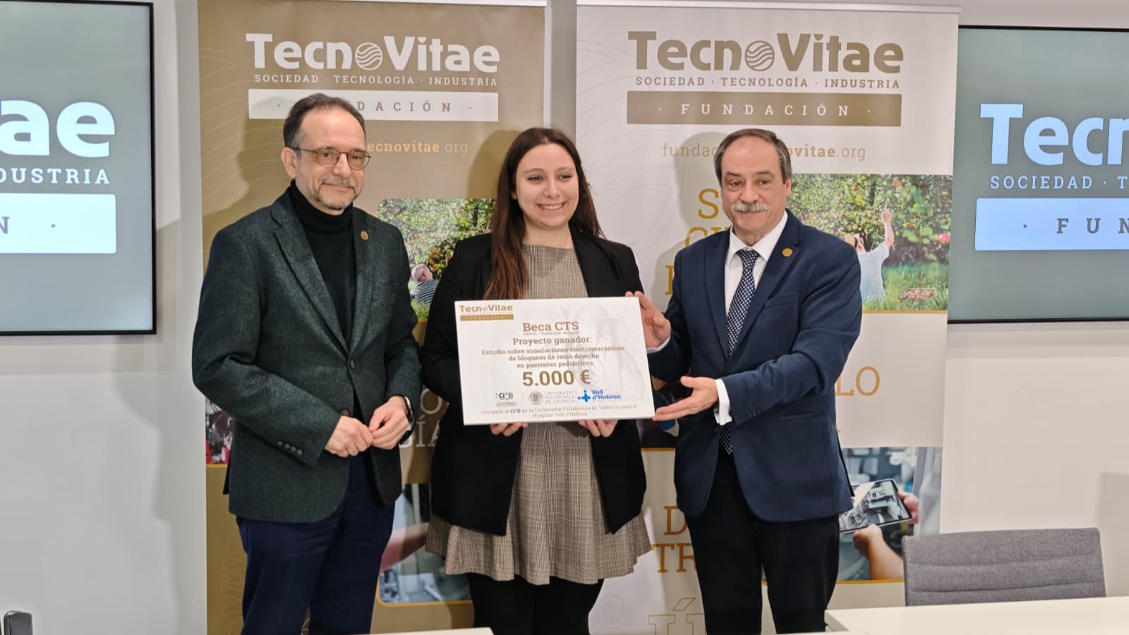 La Fundación TecnoVitae concede la Beca CTS 2025 a un proyecto pionero en cardiología pediátrica computacional